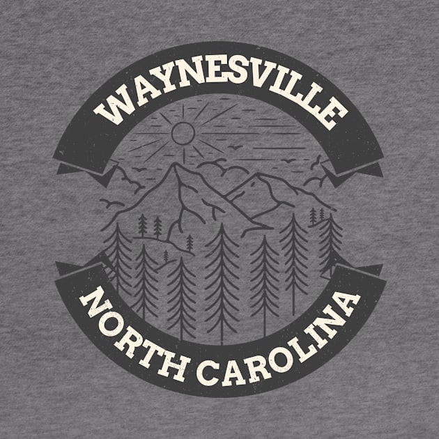 Waynesville, North Carolina by Mountain Morning Graphics